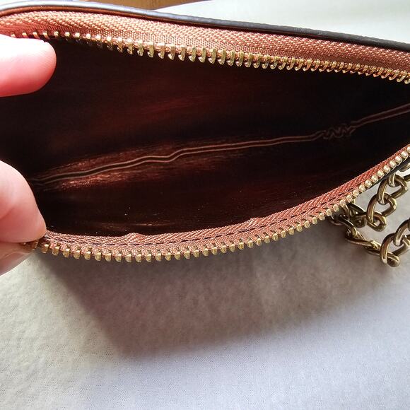 Michael Kors Monogrammed Brown Belt Bag Size Small - Picture 6 of 9